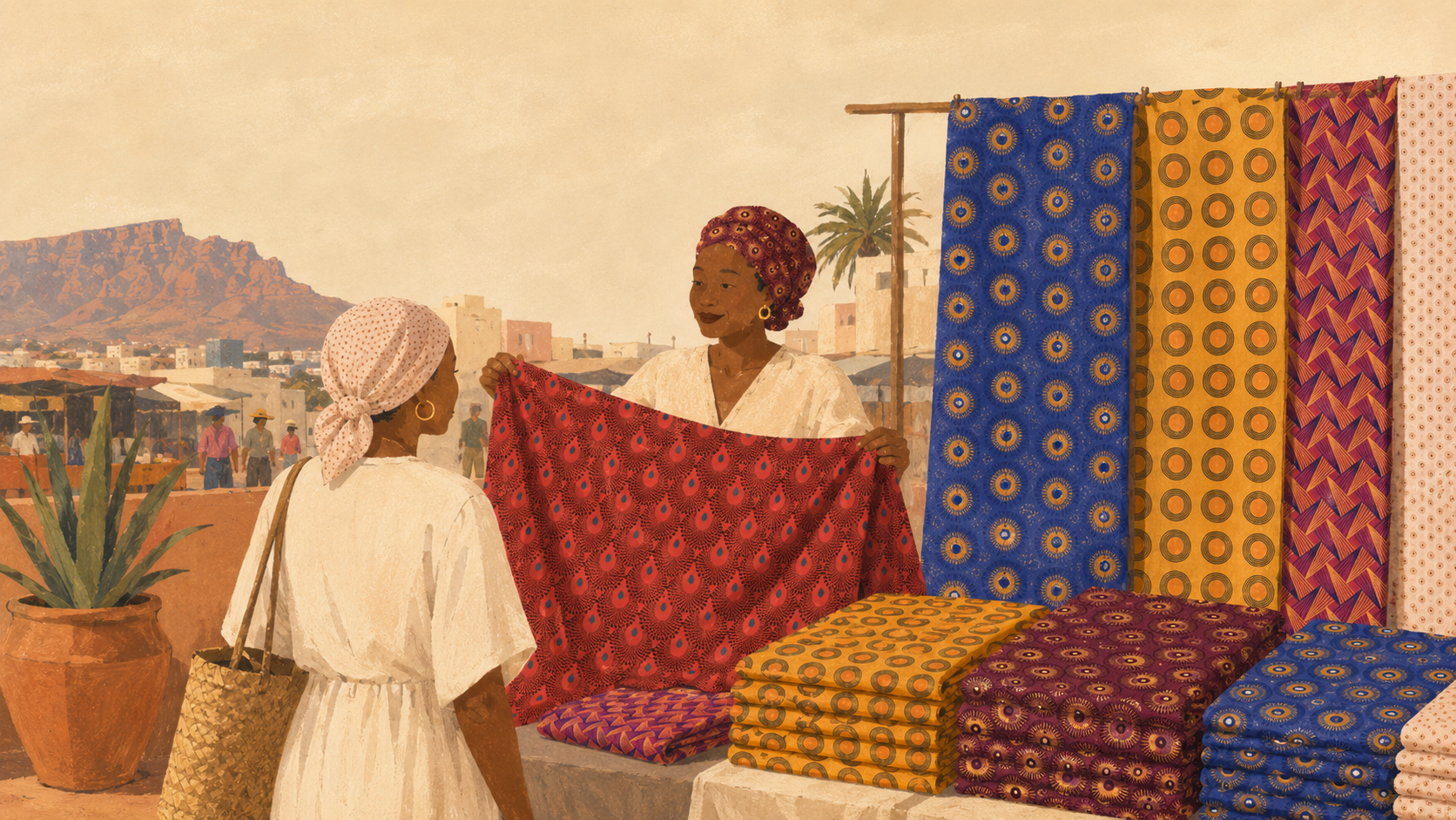 Shweshwe: The Rhythm of South African Cloth