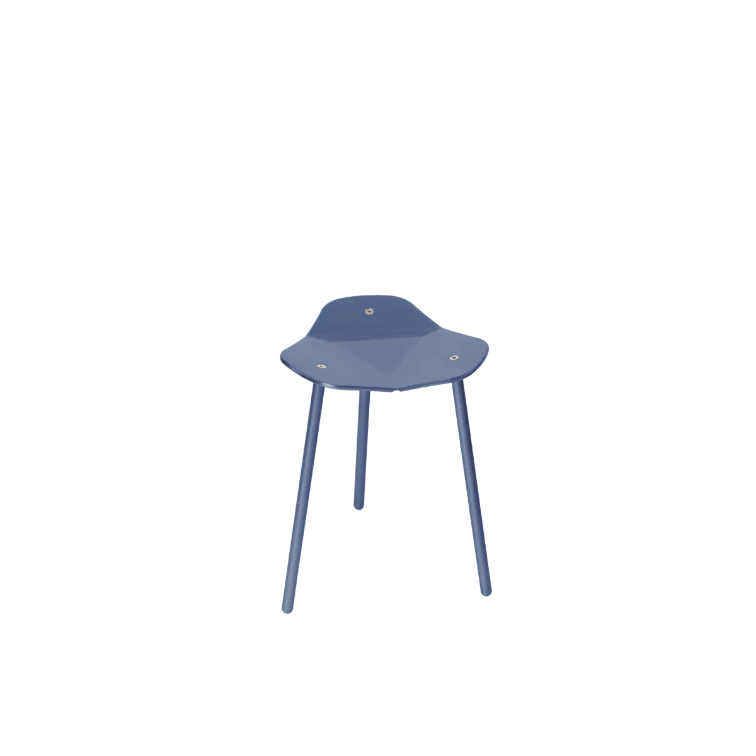 Anodised stool