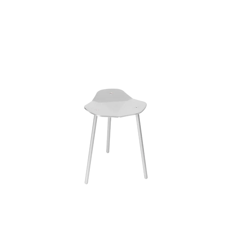 Anodised stool