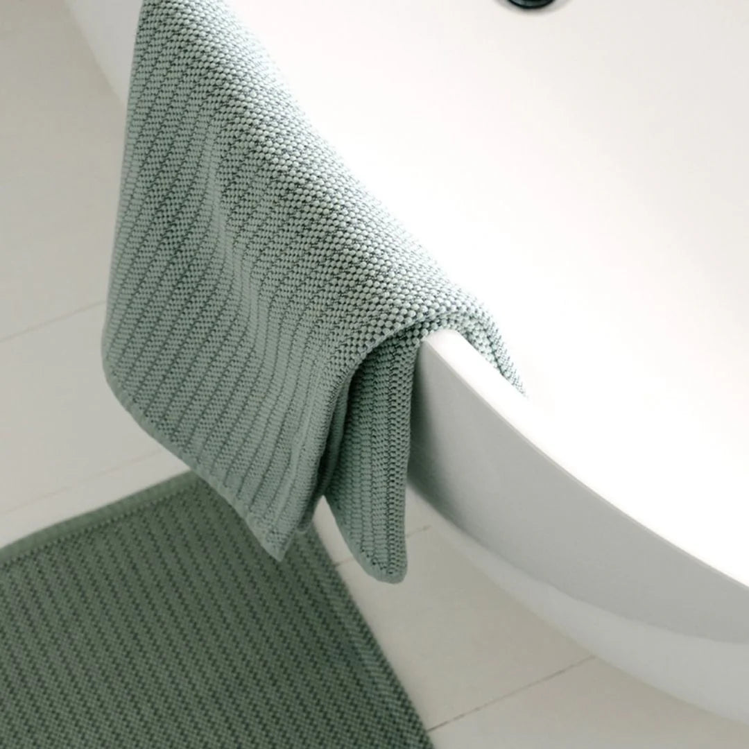 BATH MAT cotton rib