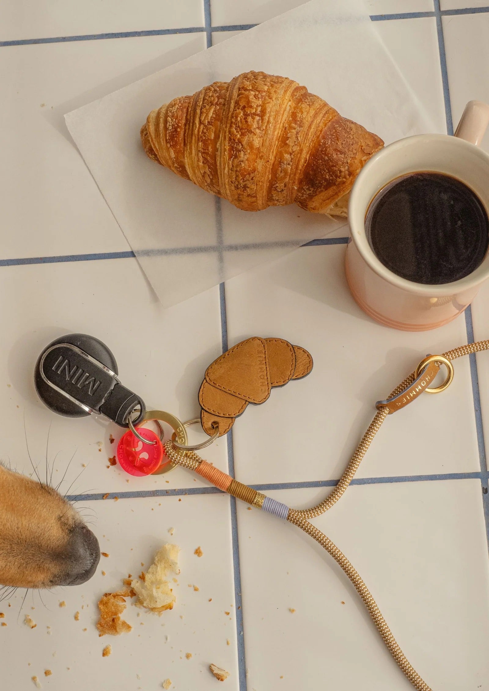 CROISSANT keyring