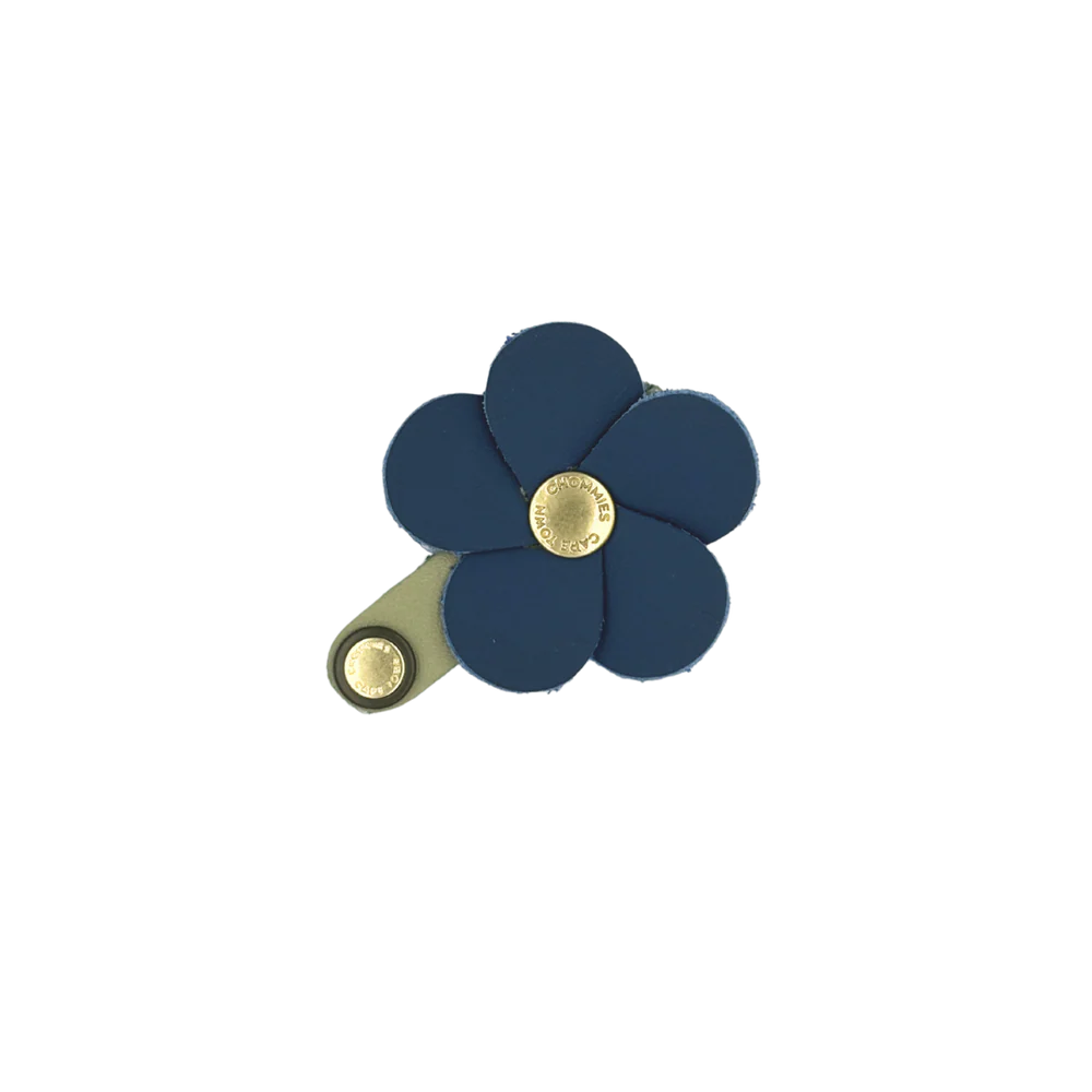 FLOWER charm leather