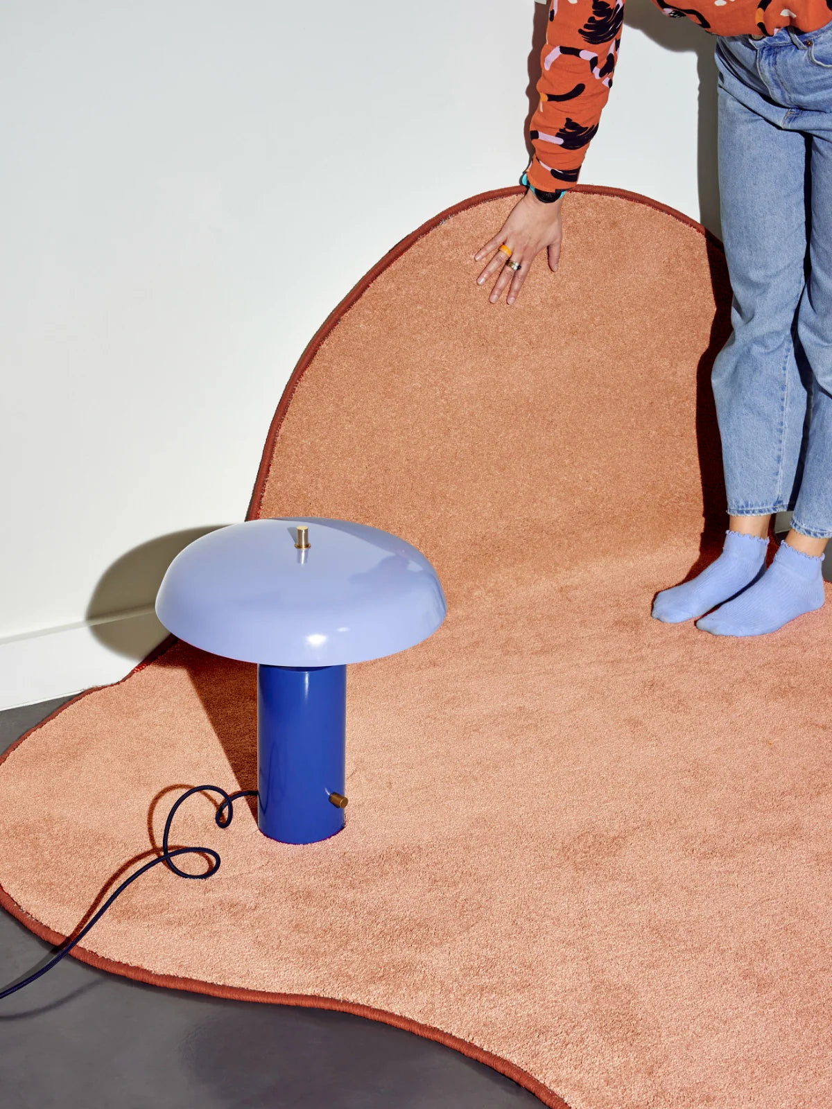 CURVY rugs - Medium / Chartreuse / Chartreuse