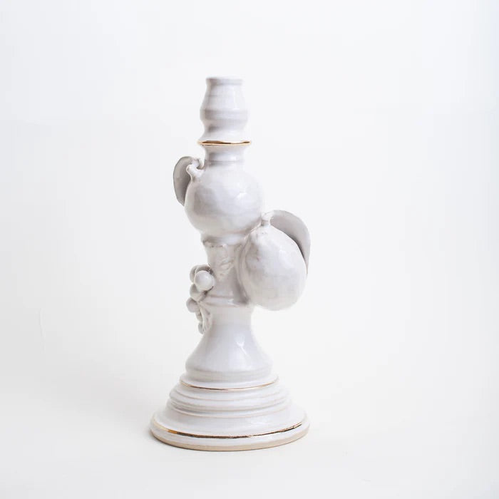 KAROO BAROQUE LEMON candle holder