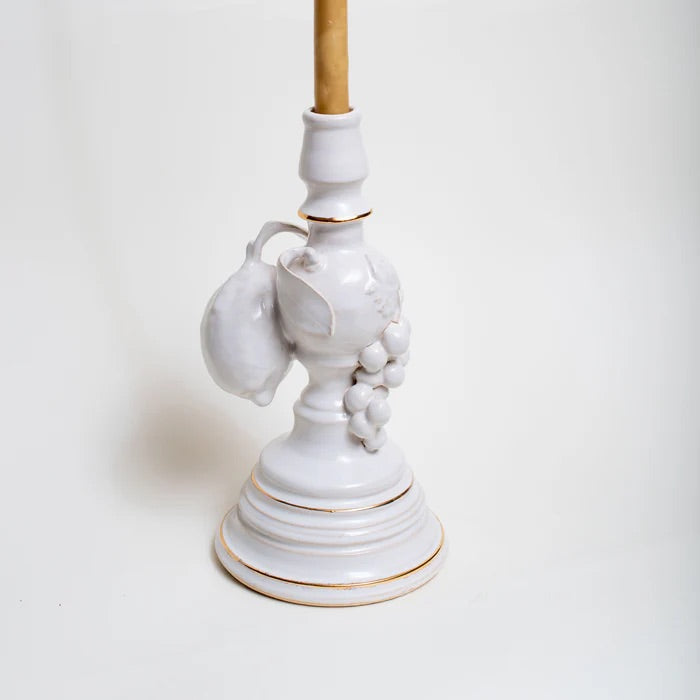 KAROO BAROQUE LEMON candle holder