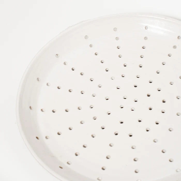 CERAMIC COLANDER flat larg