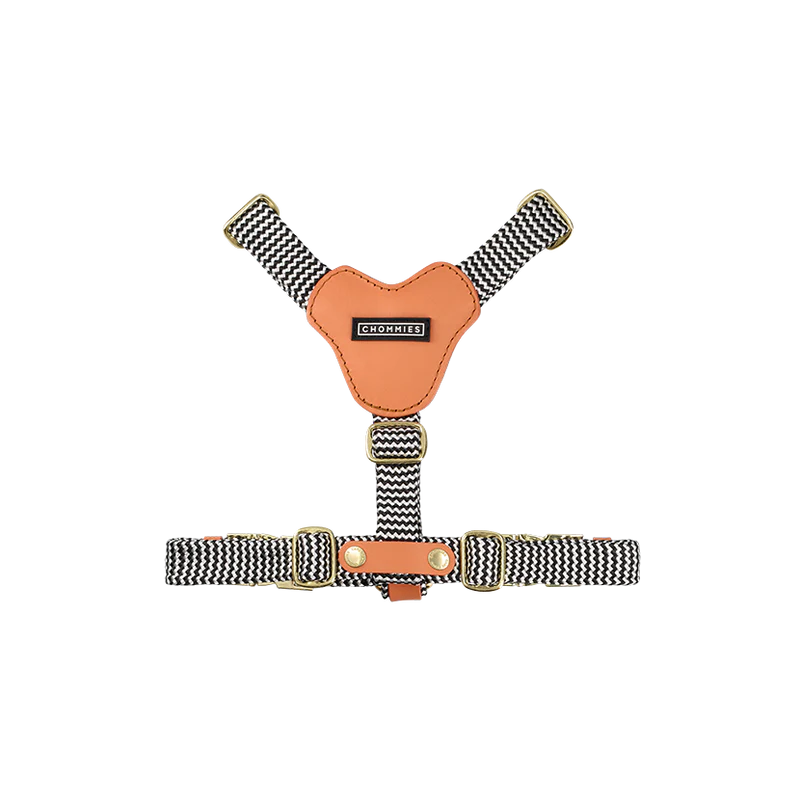 ADJUSTABLE DOG HARNESS Apricot - small