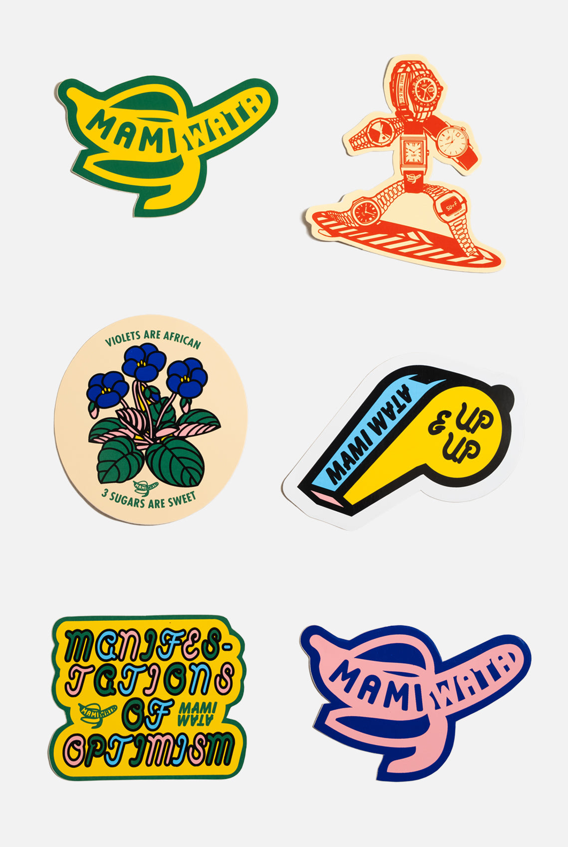 STICKER PACK manifestation of optimism