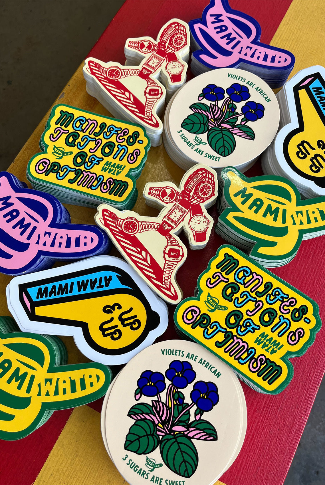 STICKER PACK manifestation of optimism