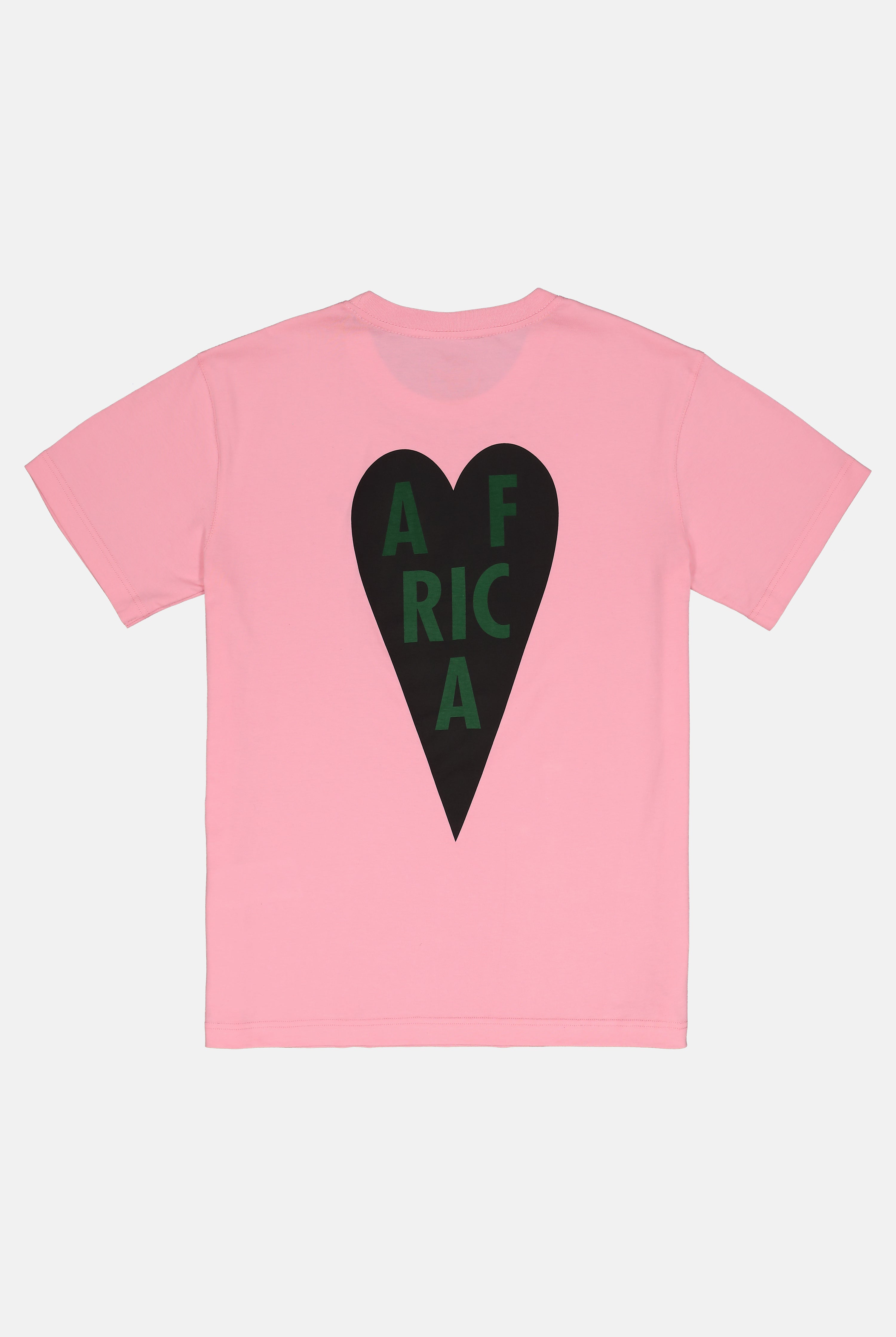 T-SHIRT love africa pink