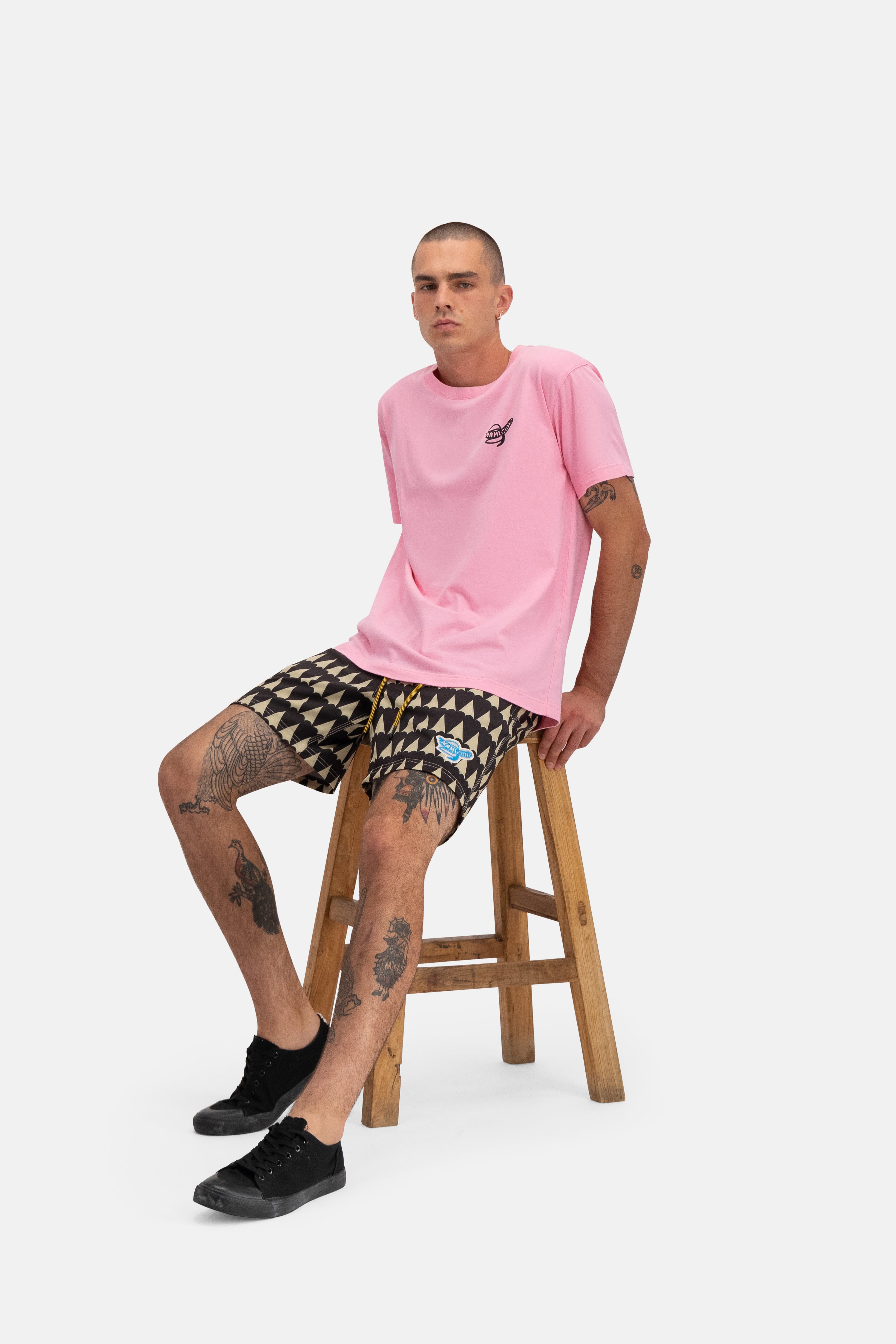 T-SHIRT love africa pink