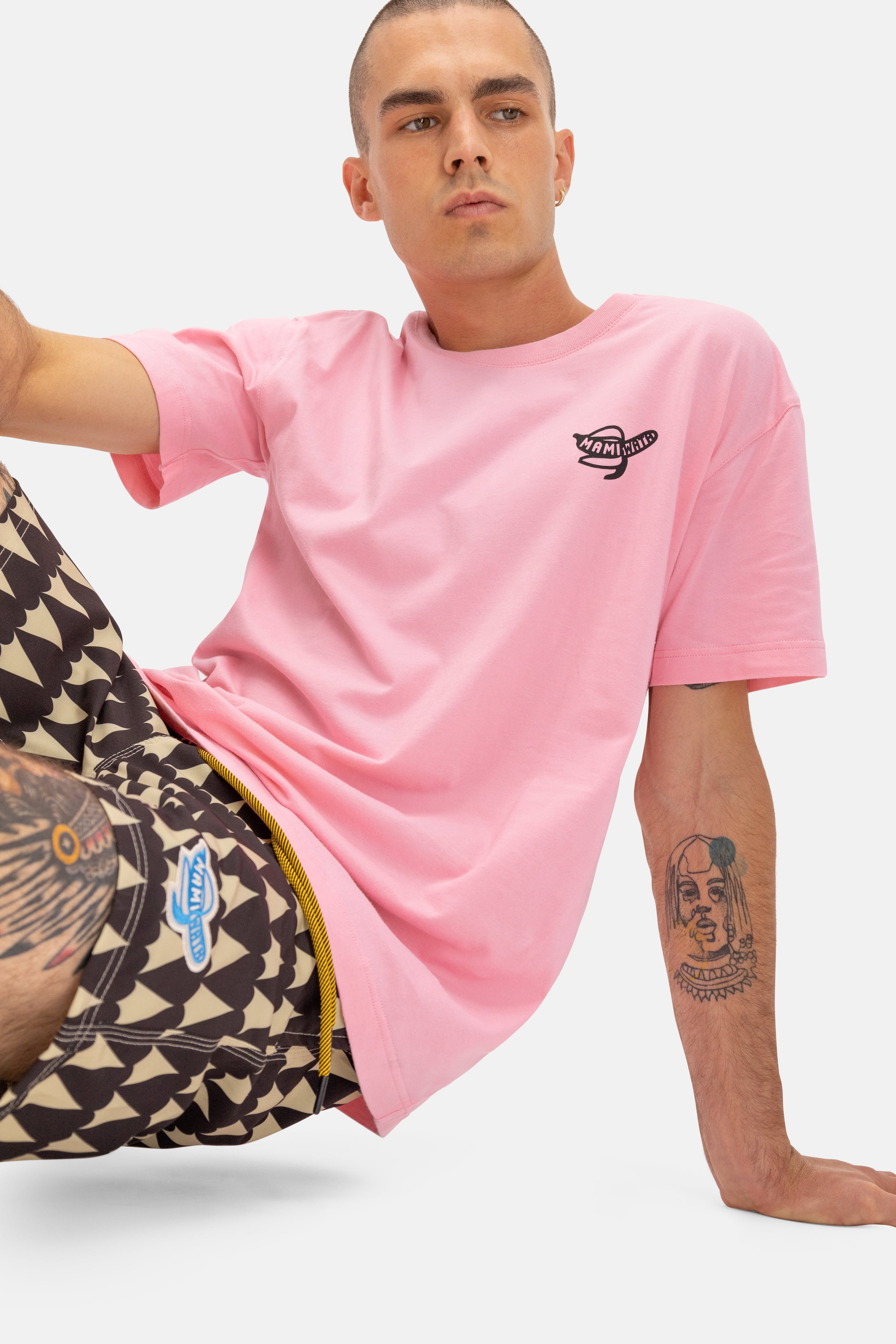 T-SHIRT love africa pink