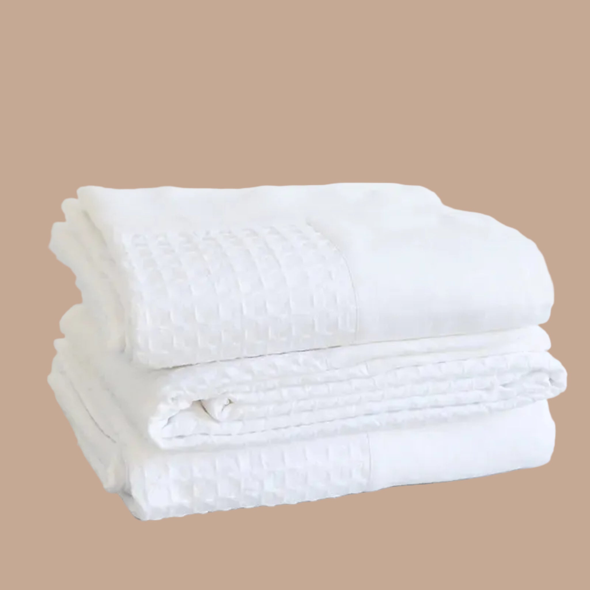 BED COVER lattice weave