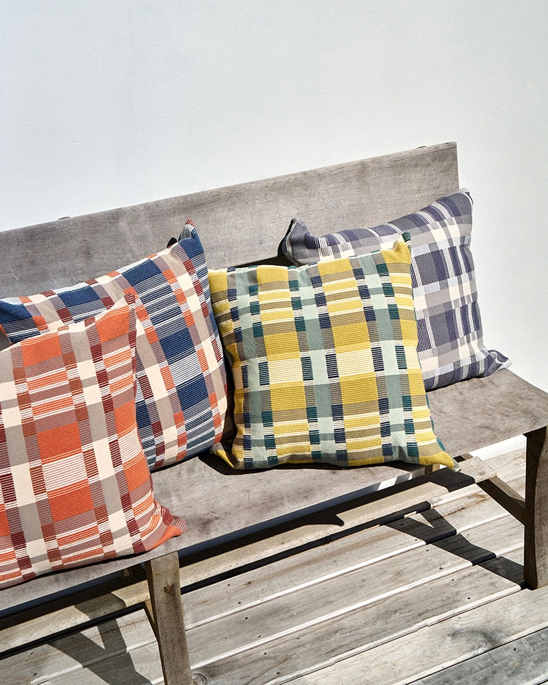 Skipping block pillow cover