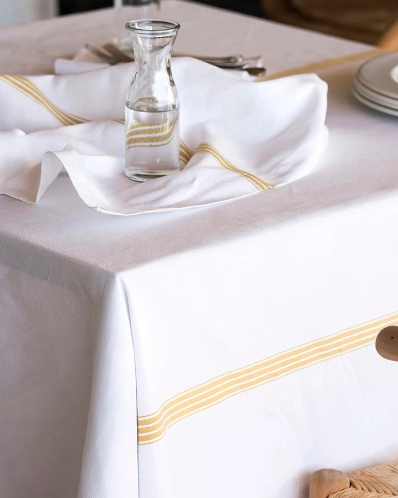 SERVIETTE provincial stripe