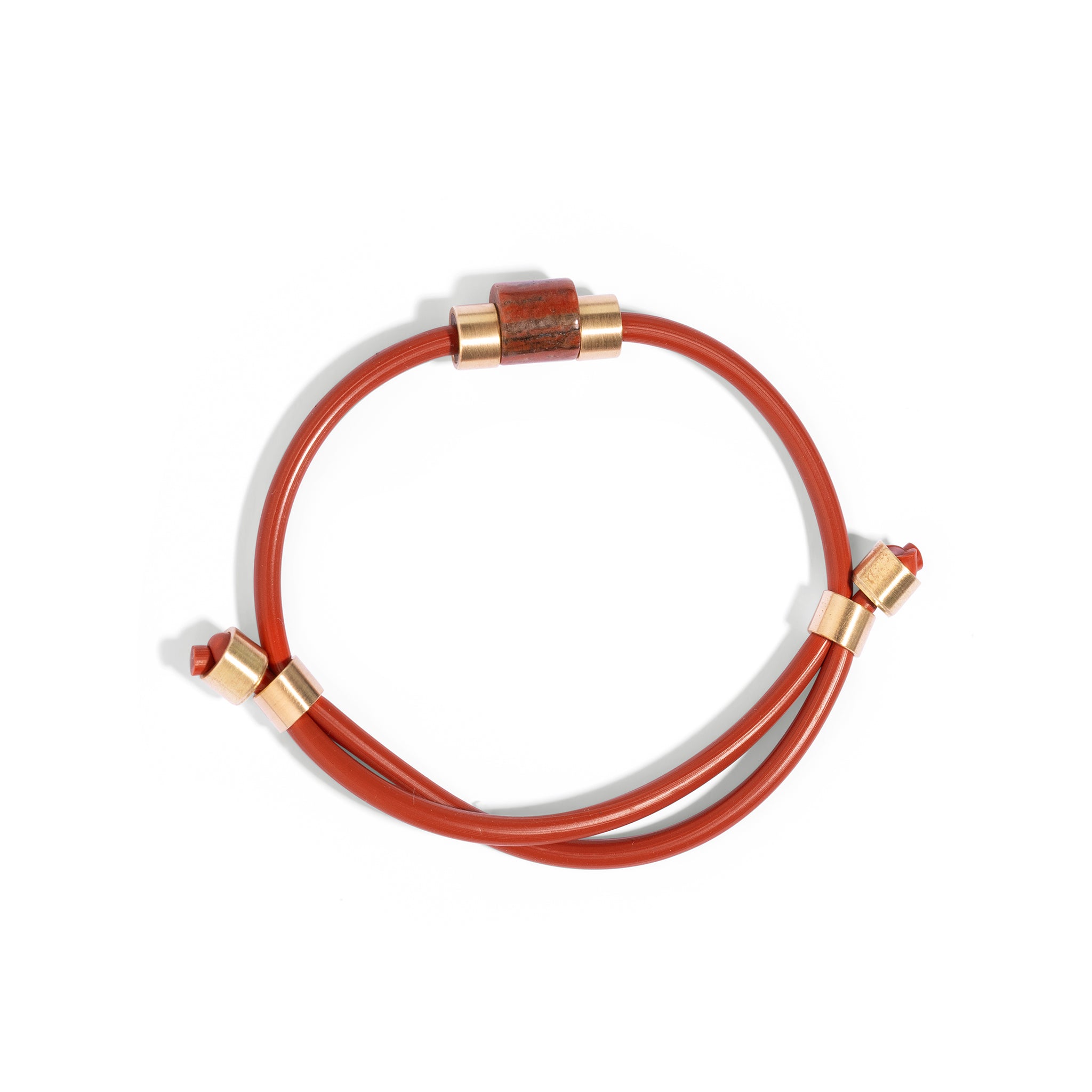 SOLO bangle / brass red