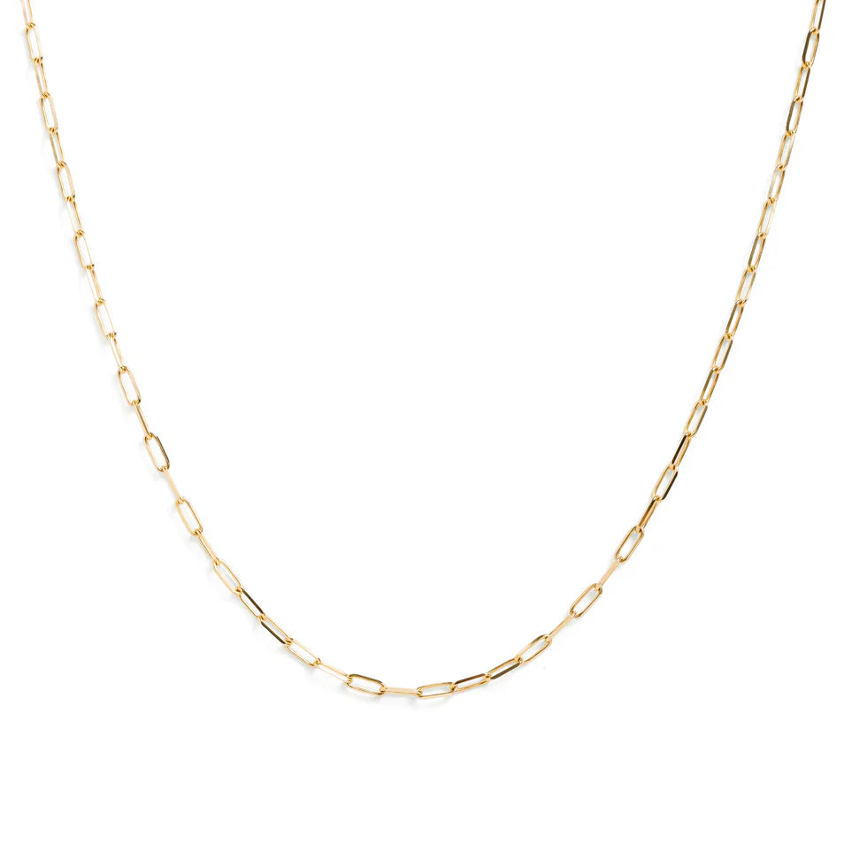 Small Link Paperclip Chain