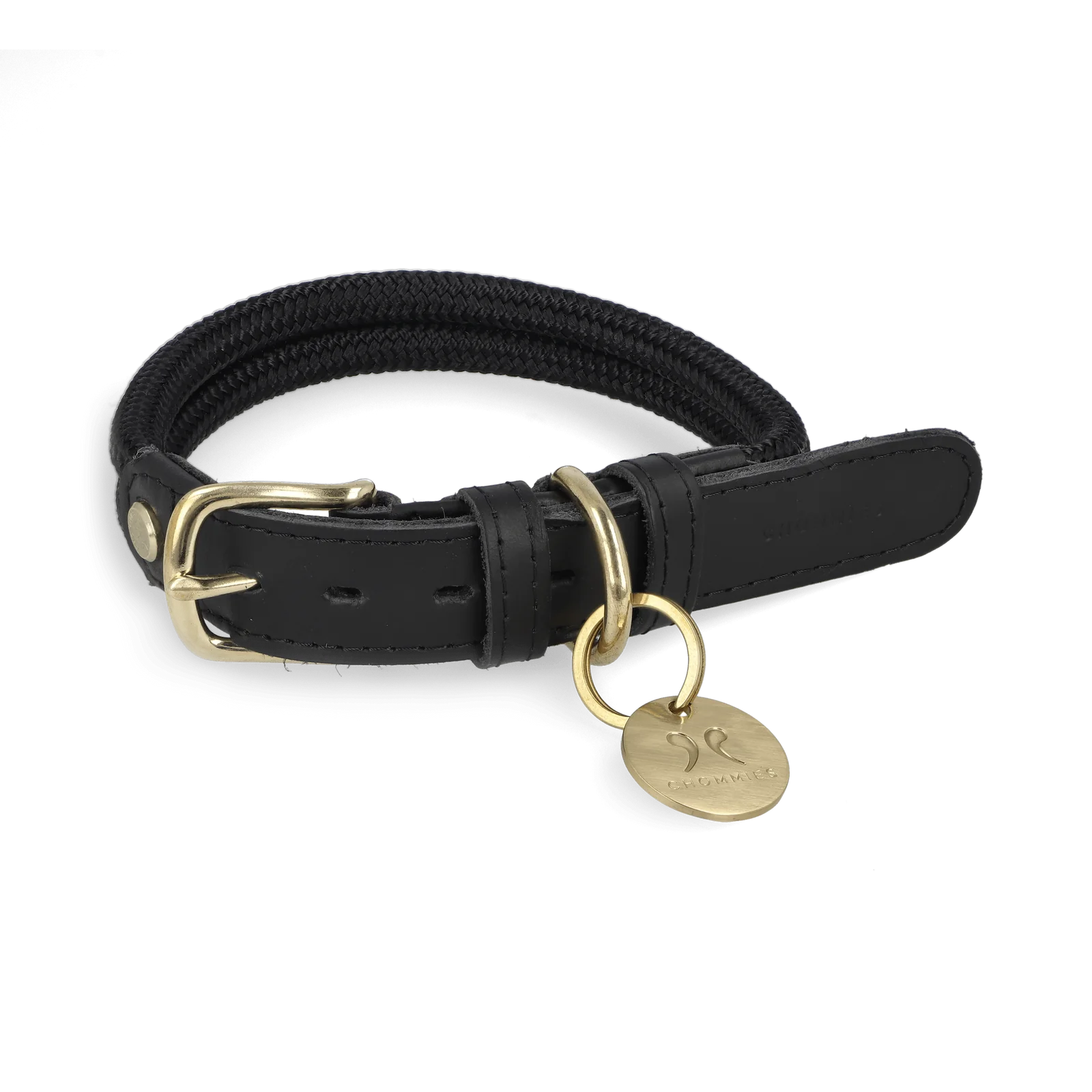 ADJUSTABLE DOG COLLAR black panther