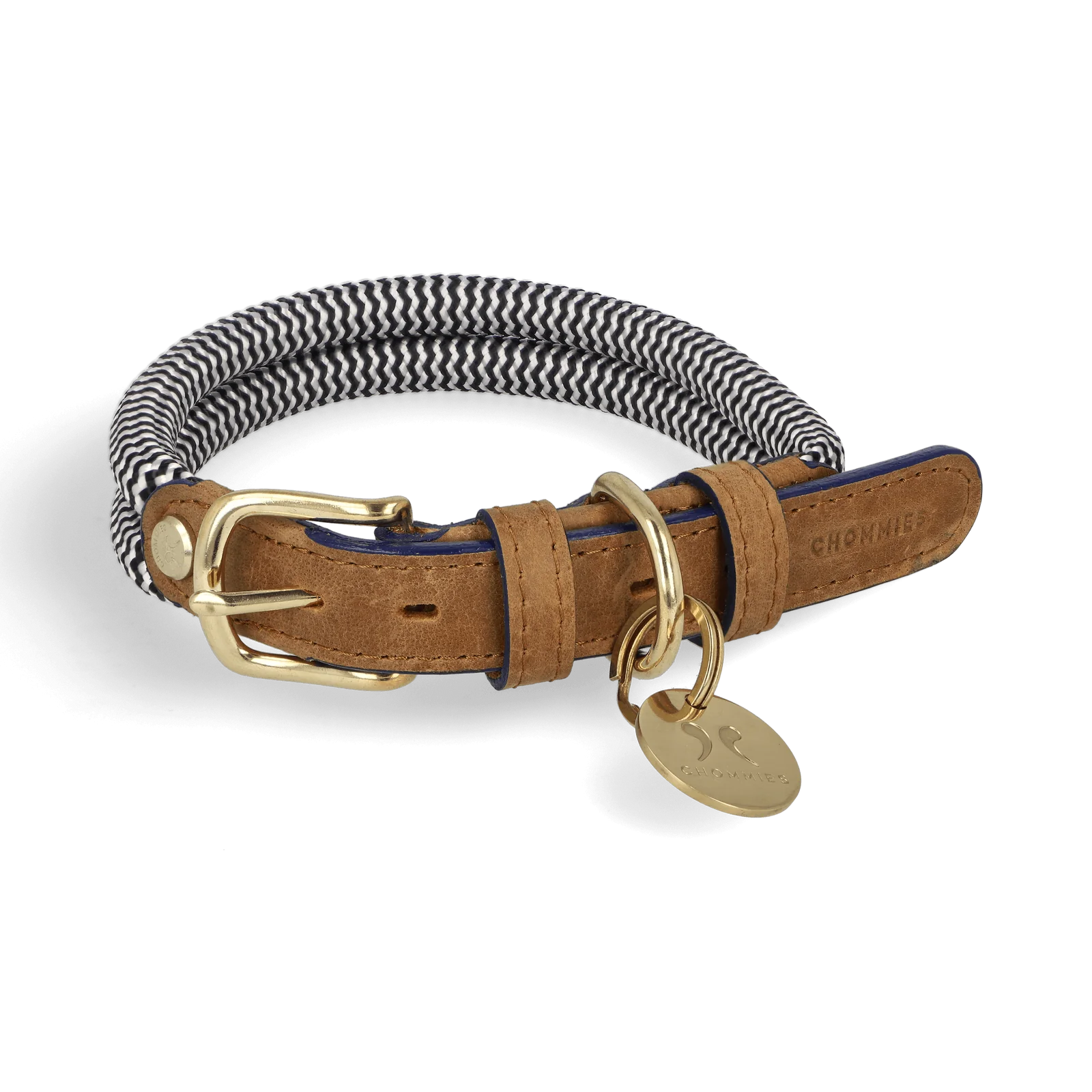 ADJUSTABLE DOG COLLAR sandton blue edge