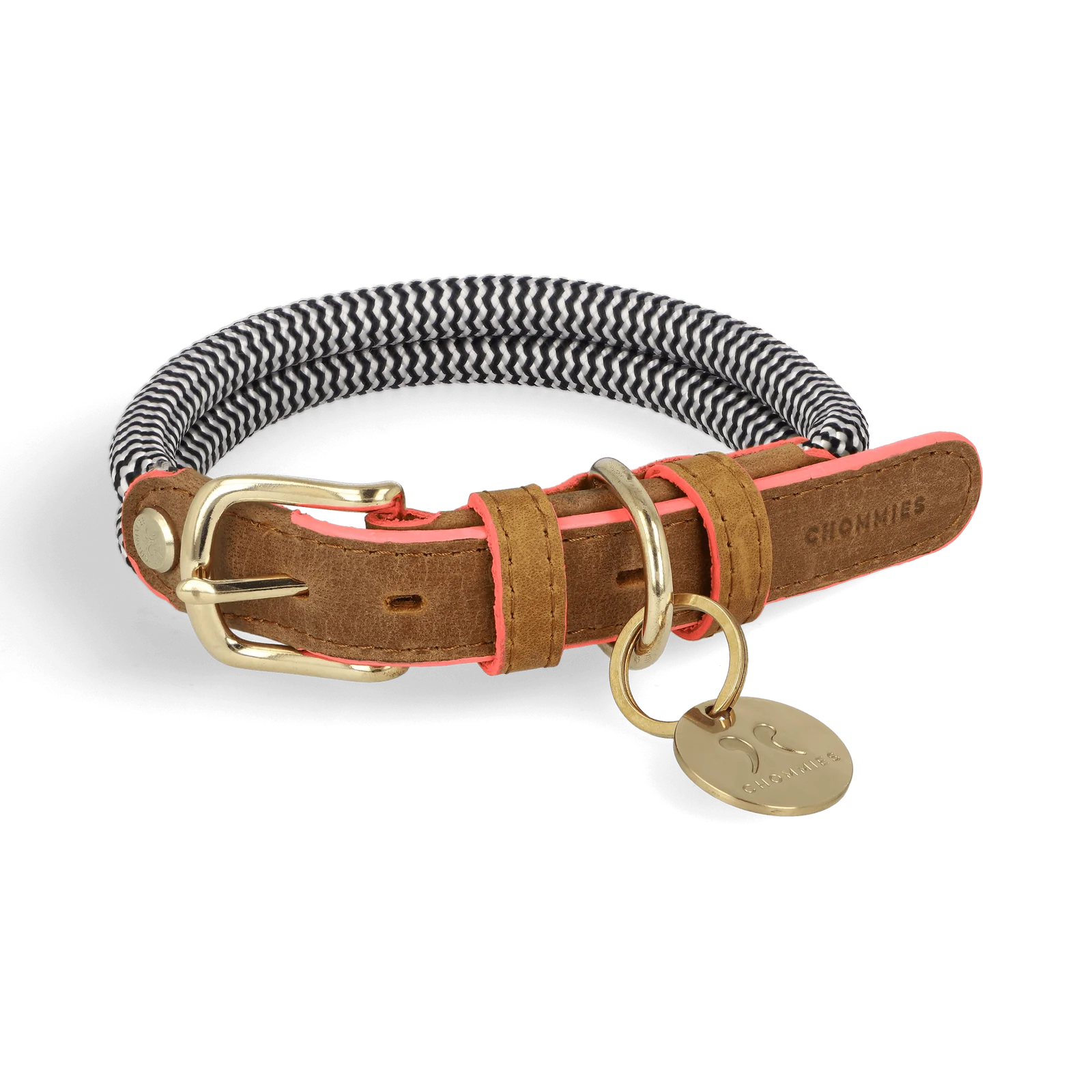 ADJUSTABLE DOG COLLAR sandton coral edge