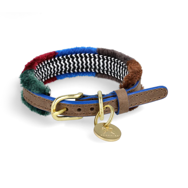 ADJUSTABLE DOG COLLAR pomm pomm winter
