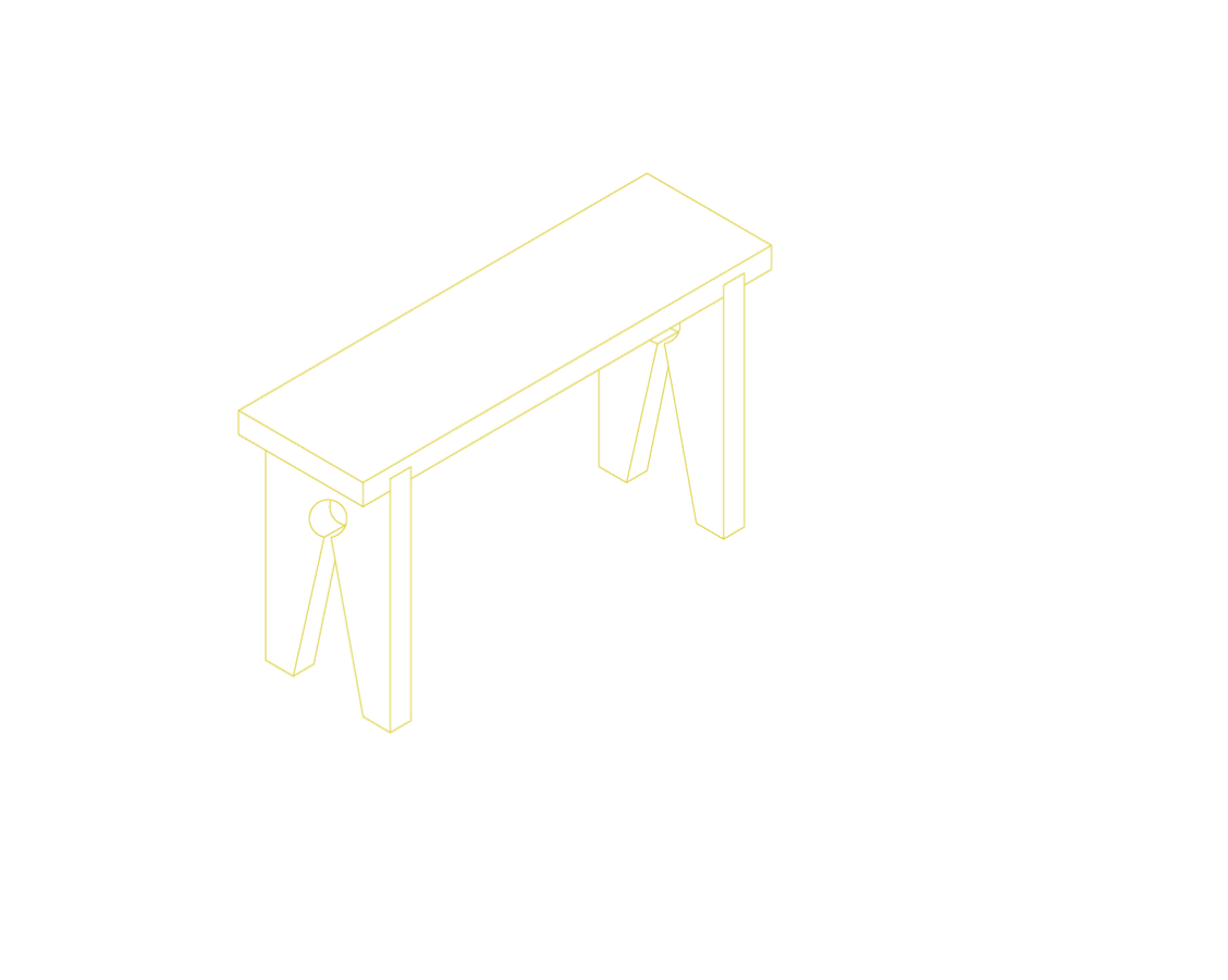 Poplar bench