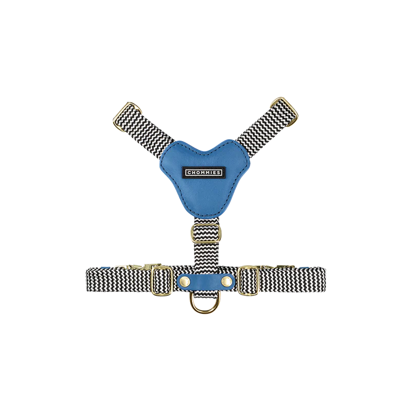 ADJUSTABLE DOG HARNESS bloublommetjie - small