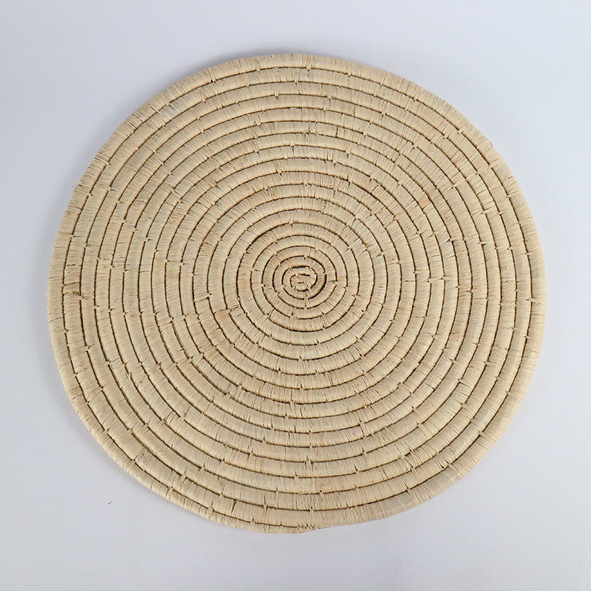 RAFFIA PLACEMATS round set