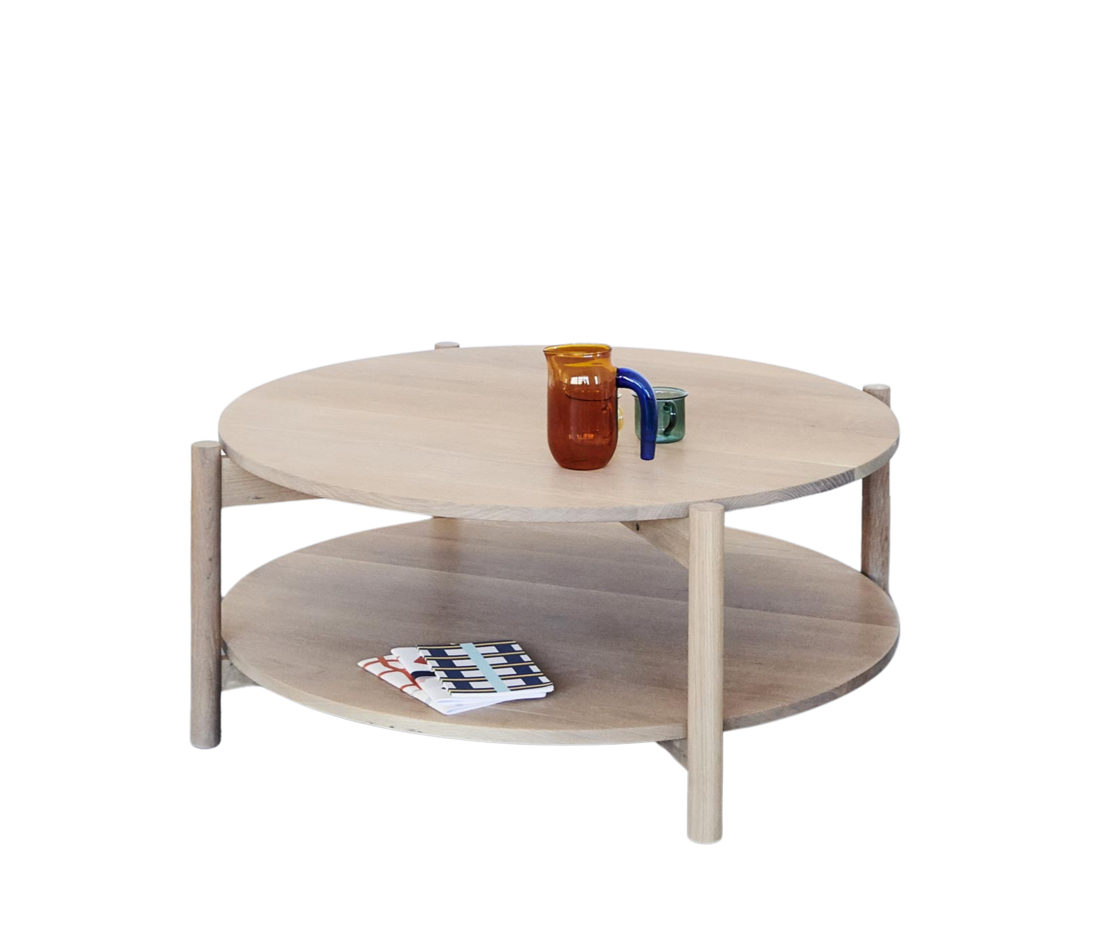 STACKED coffee table round