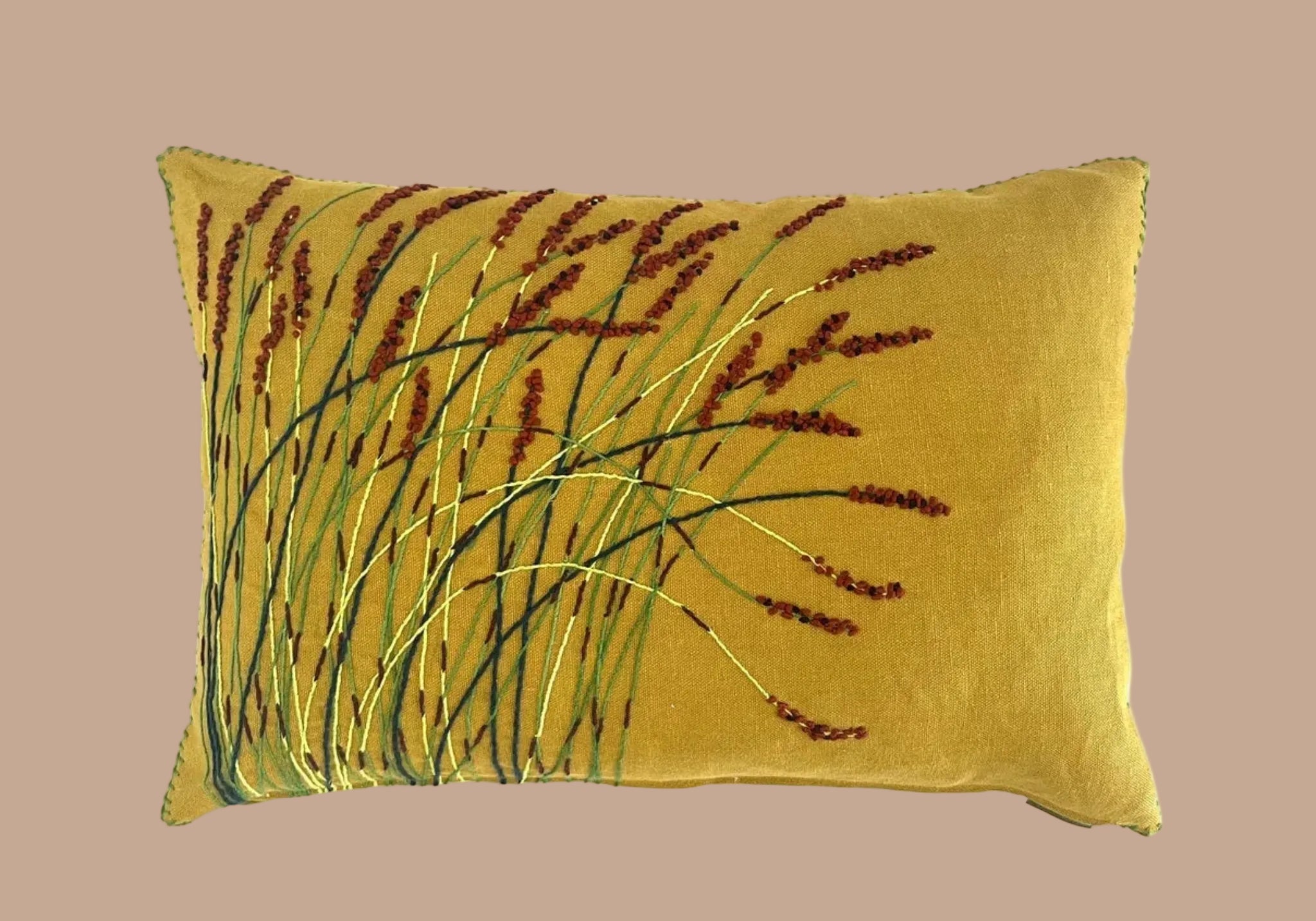 PAPER SHEATH RESTIO scatter cushion linen