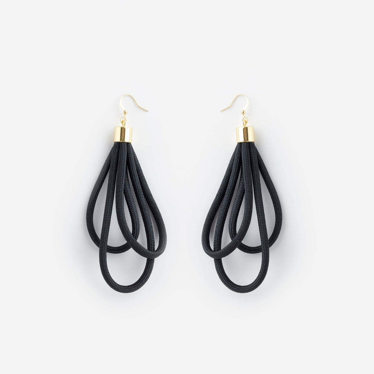 WAVE earrings black